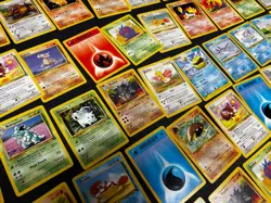 110 Pokemon Card Lot, Fossil and Jungle - Rare, Uncommon, Common Promo - Image 4