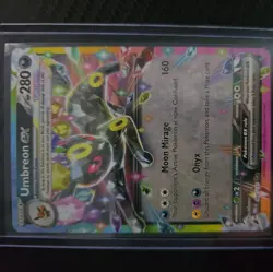 Pokemon TCG Umbreon EX 060/131 Double Rare Holo Card Prismatic Evolutions - Image 1