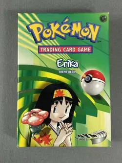 Pokemon Trading Card Game Erika Theme Deck - Box Only - Really Clean Box - Image 1
