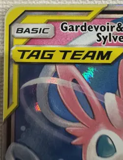 Pokemon TCG Gardevoir & Sylveon GX Holo Card 130/214 Sm-Unbroken Bonds - Image 2