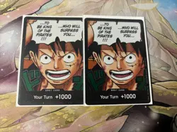 One Piece Card Game Luffy Don!! 1st Anniversary Pack English - Image 1