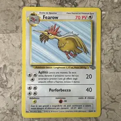 Pokemon FEAROW 36/64 Jungle Card - ITALIAN -Never Played - NM/M - Image 1