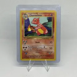Charmeleon Pokemon Card Shadowless 24/102 Vintage Base Set 1999 Classic Gem Mint - Image 3