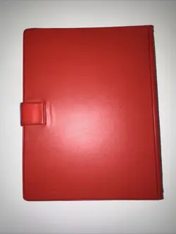 Vintage 1999 Pikachu Official Pokemon TCG Card Binder Book Red 4 Pocket 120 Slot - Image 3