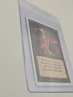 Magic: The Gathering Card - Demonic Tutor - Revised - MTG - English - Image 4