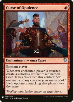 MTG Mystery Booster MB1 Curse of Opulence MINT - Image 1