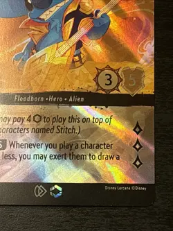 Stitch - Rock Star Lorcana Enchanted Set Champ Championship Foil Enchanted 30/P1 - Image 4