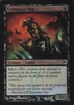 Contagious Nim - Scars of Mirrodin: #58, Magic: The Gathering - Foil Lp C250 - Image 1