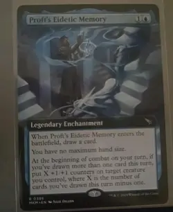 MTG - Proft's Eidetic Memory - MKM - RARE - #0396 - (EXTENDED ART) - Image 1