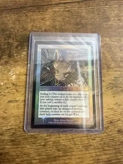 MTG Foil Tangle Wire NM - LP Nemesis super rare - Image 1