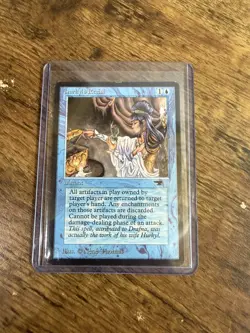 MTG Magic the Gathering Hurkyl's Recall Antiquities MP condition - Image 1