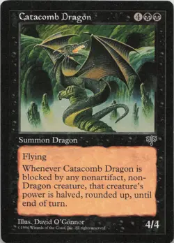 Catacomb Dragon R Mirage - LP MTG - Image 1
