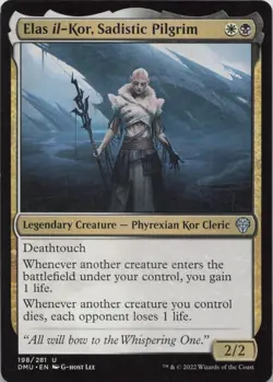 Elas il-Kor, Sadistic Pilgrim U Dominaria United 198 - LP MTG - Image 1