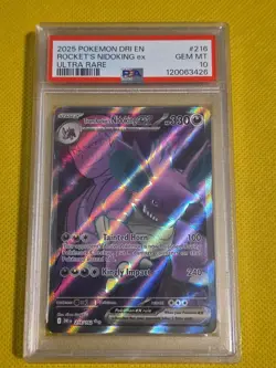 2025 Pokemon Dri En Rockets Nidoking Ex Ultra Rare Psa 10 - Image 1