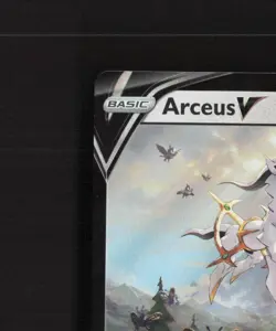 Arceus V SWSH204 Sword & Shield Full Art Black Star Promo Holo Pokemon Card NM - Image 3