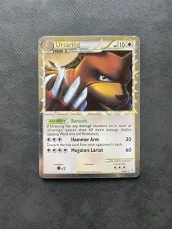 Pokemon TCG Ursaring (Prime) 89/95 Unleashed Holo - NM - Image 1
