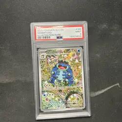 Pokemon TCG Seismitoad Illustration Rare Black Bolt 105/086 - Image 1