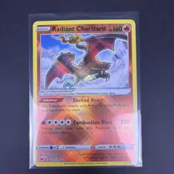 Radiant Charizard 020/159 Radiant Rare Crown Zenith Pokemon TCG NM - Image 1