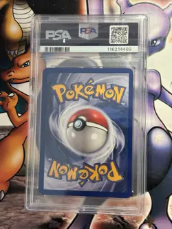 2004 Pokemon EX ~ Rocket Returns ~ Dark Tyranitar #19 ~ PSA 8 NM-MT - Image 3