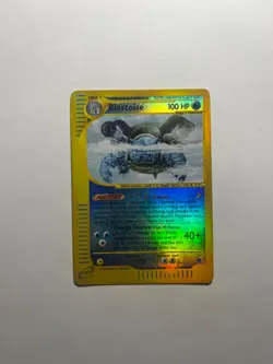 Pokemon TCG: Blastoise (Reverse Holo) Holo Rare 4/165 Expedition - Image 1