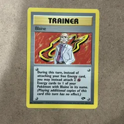 Pokemon - Gym Challenge - Blaine 100/132 - Non-Holo Rare NM - Image 1