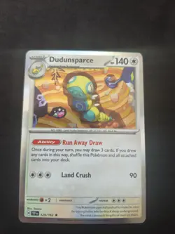 Dudunsparce 129/162 Holo Rare Temporal Forces Mint/NM Pokemon TCG - Image 1