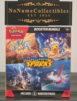 Pokemon TCG Scarlet & Violet Surging Sparks Booster Bundle 6 Booster Packs New - Image 1