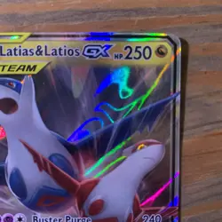 Pokemon TCG Pokemon Latias & Latios GX Ultra Rare Holo 113/181 NM Tag Team Up - Image 3