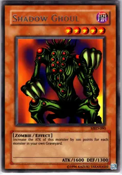 Yu-Gi-Oh Shadow Ghoul MRD-090 Metal Raiders Unlimited - Image 1