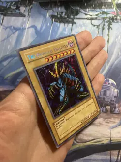 Tri-Horned Dragon - LOB-000 - Secret Rare - Unlimited 2002 • NM / MINT - Image 4