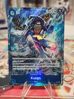 Kuzan (043) (Alternate Art) OP12-043 Legacy of the Master Foil - Image 2