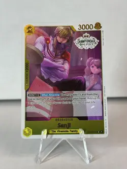 One Piece TCG • Sanji OP03-102 • Championship-Promo • ENG/NM - Image 1