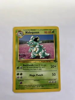 Pokemon TCG Nidoqueen Jungle Non-Holo Card 23/64 Unlimited Rare, LP Condition - Image 1