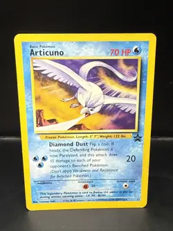 Pokemon Card Articuno Black Star Promo 22 WOTC B - Image 1
