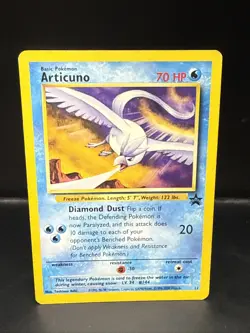 Pokemon Card Articuno Black Star Promo 22 WOTC B - Image 2