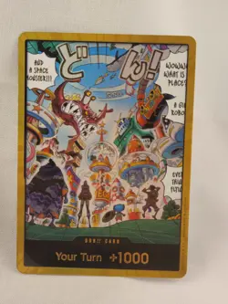 DON!! Card (Egghead) (Gold) The Azure Sea's Seven Foil - Image 1