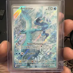 Pokemon Articuno 161/159 Illustration Rare Holo Sv09 Ice Blast + 100 Card Lot - Image 1
