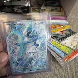 Pokemon Articuno 161/159 Illustration Rare Holo Sv09 Ice Blast + 100 Card Lot - Image 3