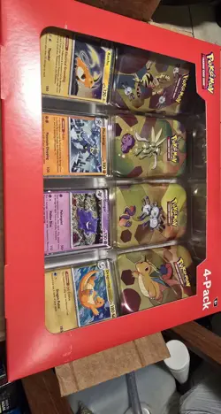 Pokemon Scarlet & Violet Mini Tins 4 Promo Cards 151 Series 2 Pack!!! - Image 1