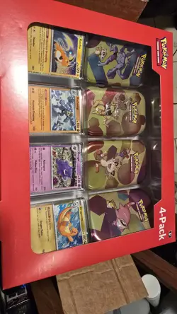 Pokemon Scarlet & Violet Mini Tins 4 Promo Cards 151 Series 2 Pack!!! - Image 2