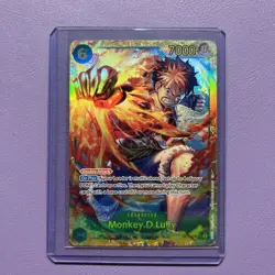 One Piece TCG OP13-118 Monkey D. Luffy SEC Card Game English - Image 1