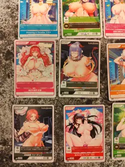 LAST ORIGIN Vol.2 Set Lot R / N Divine Cross TCG Waifu Anime Trading Card Manga - Image 5