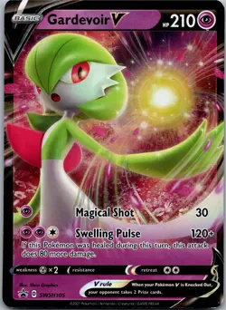 Gardevoir V - SWSH: Sword & Shield Promo Cards SWSH105 - Promo - NM Pokemon TCG - Image 1