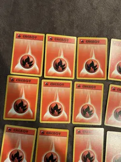 Pokemon TCG Fire Energy 1999 Base Set Great Shape. 20 Cards Free Shipping - Image 2