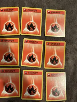 Pokemon TCG Fire Energy 1999 Base Set Great Shape. 20 Cards Free Shipping - Image 3