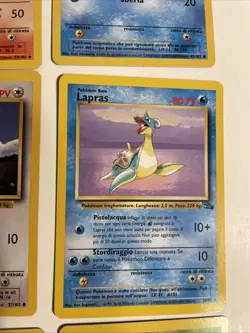Pokemon Lot - 40+ Cards - Base/Jungle/Fossil/Rocket - Includes Lapras! (Italian) - Image 5