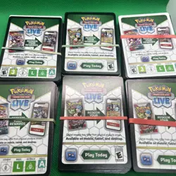 Bulk Lot Of UNUSED Pokemon TCG Digital Code Cards!! 300 Codes - Image 1