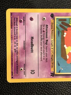Pokemon TCG Slowpoke Team Rocket 67/82 Common Card WOTC 2000 LP - Image 3