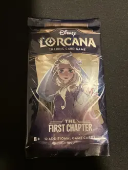 Disney Lorcana Trading Card Game The First Chapter Booster Pack - 12 Cards 4050368981714 - Image 1