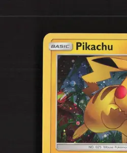 Pikachu SM76 Sun & Moon Black Star Promo Holo Pokemon Card LP+ - Image 3